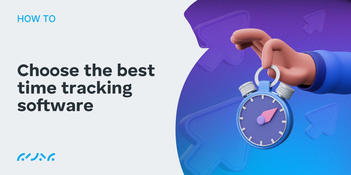 How to choose the best time tracking software in 7 steps - cover