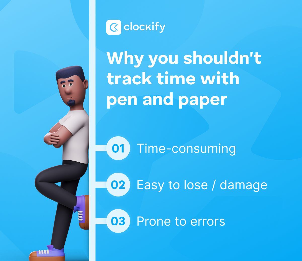 Why you shouldn't track time with pen and paper visual