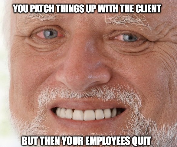 Employees quit