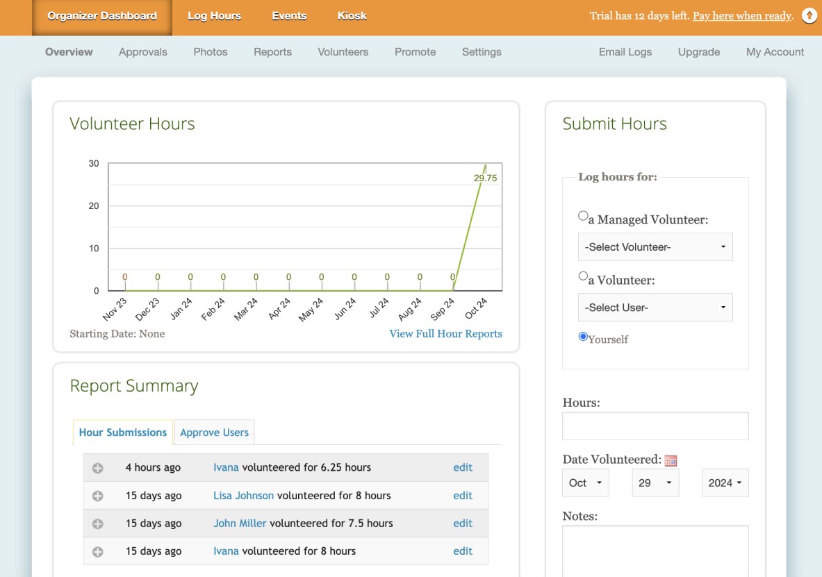 Track It Forward time tracking tool