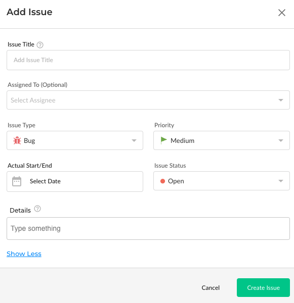 nTask - issue tracking