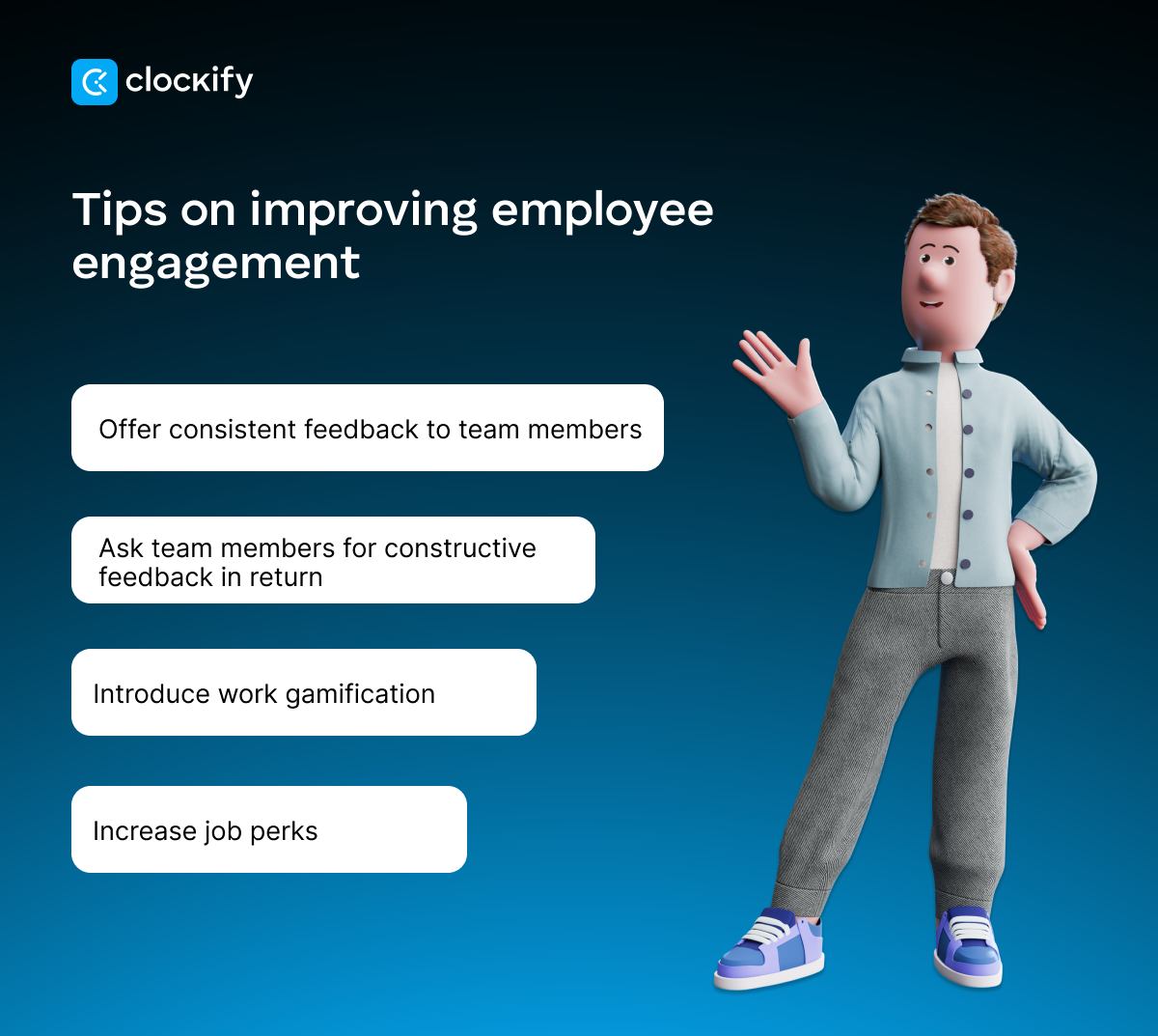 Tips on improving employee engagement