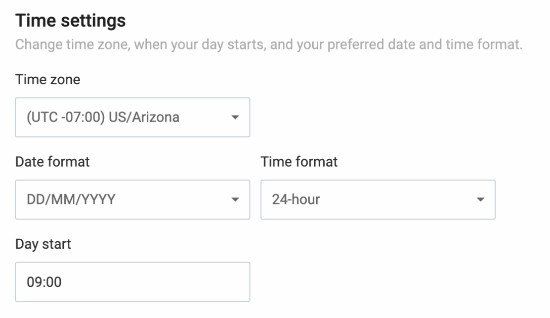 Time conversion in Clockify for remote teams
