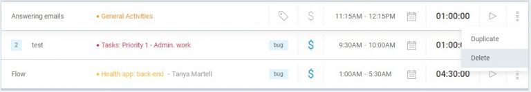 Editing time entries - Clockify Help