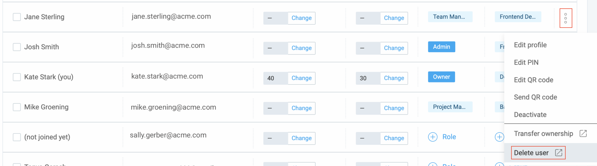 Invite & manage users - Clockify Help