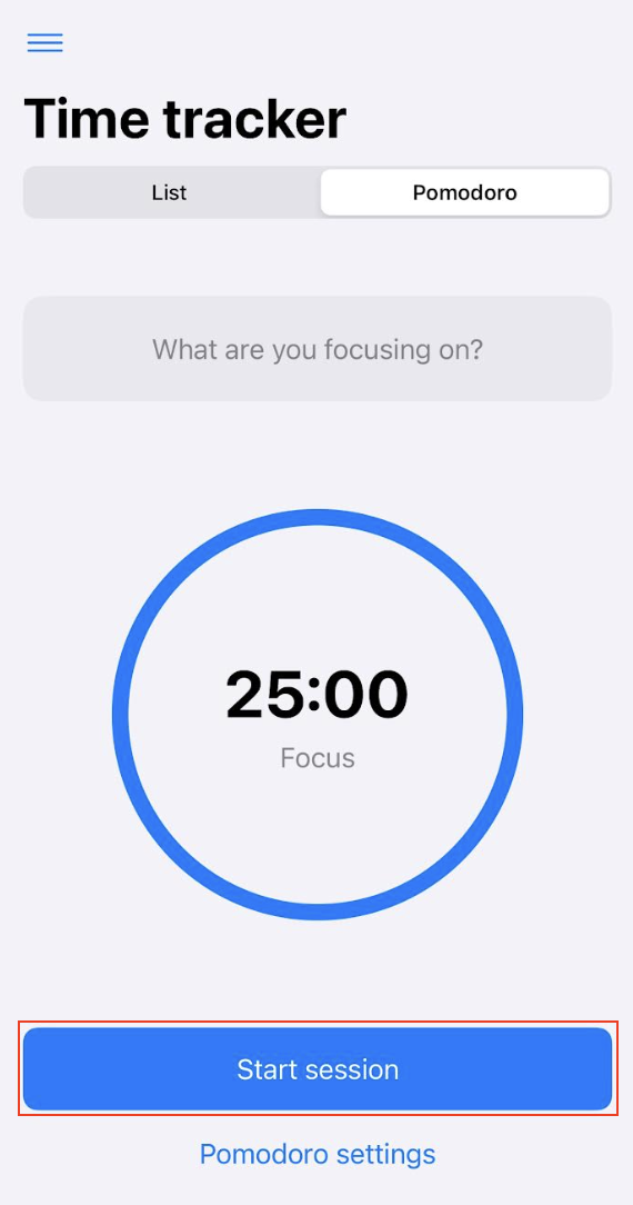 iOS app - Clockify Help