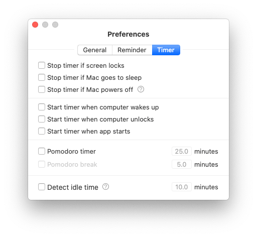 reminder timer app for mac