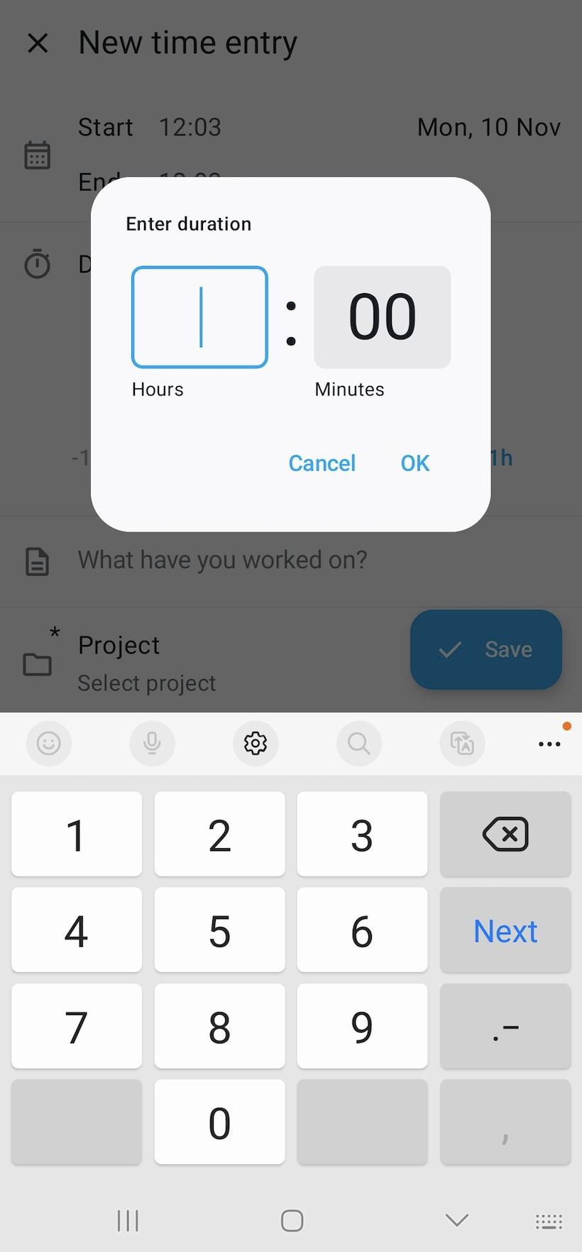 Addtime App Android app - Clockify Help