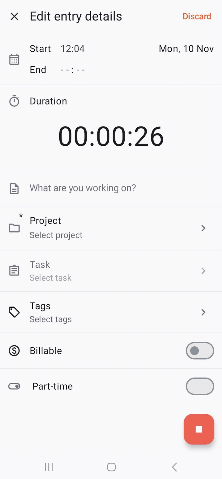 Android app - Clockify Help