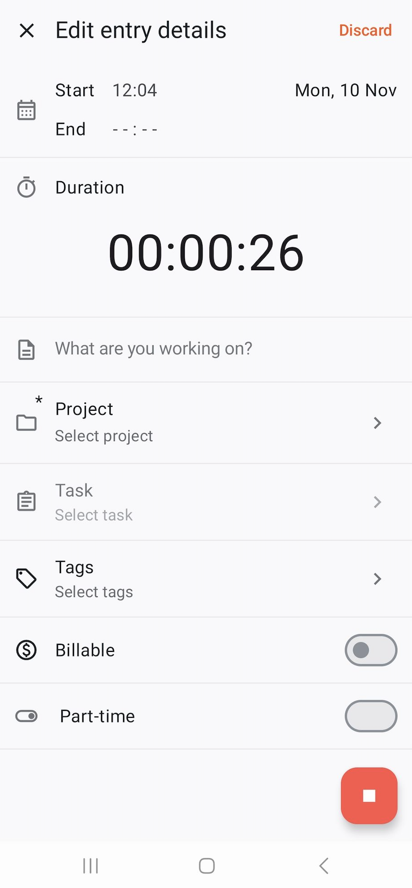 Android app - Clockify Help
