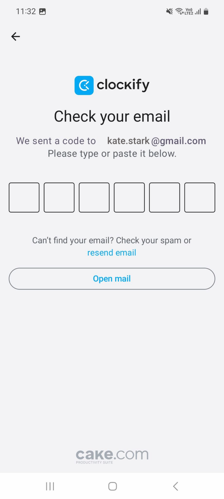 Clockify Log In Android app - Clockify Help
