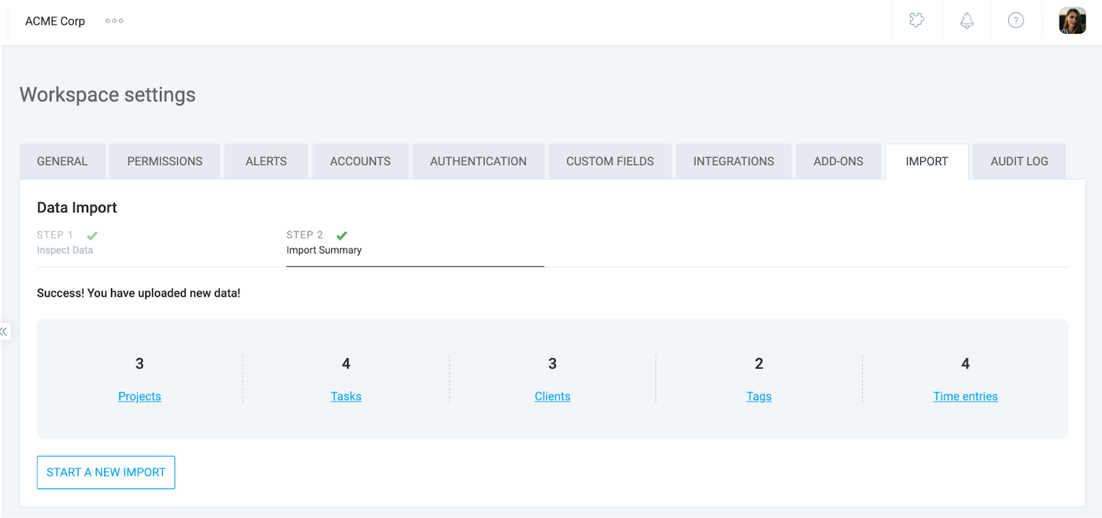 Import data into Clockify - Clockify Help