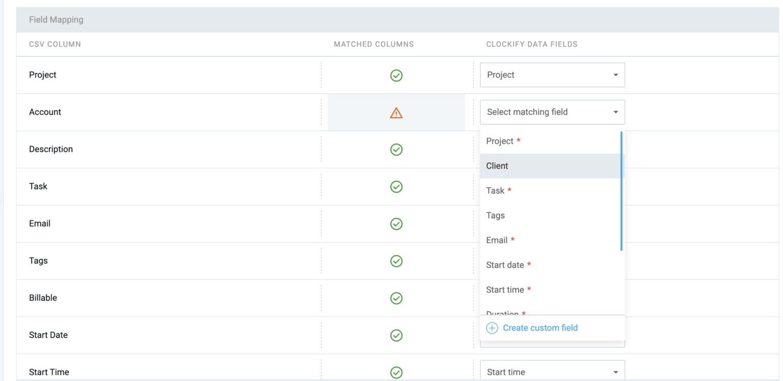 Import data into Clockify - Clockify Help