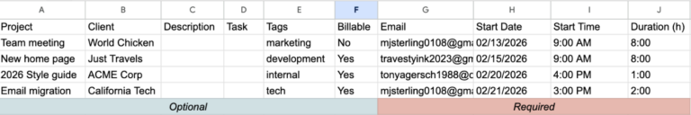 Import data into Clockify - Clockify Help