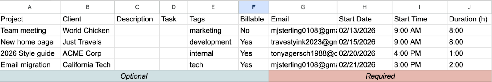Import data into Clockify - Clockify Help