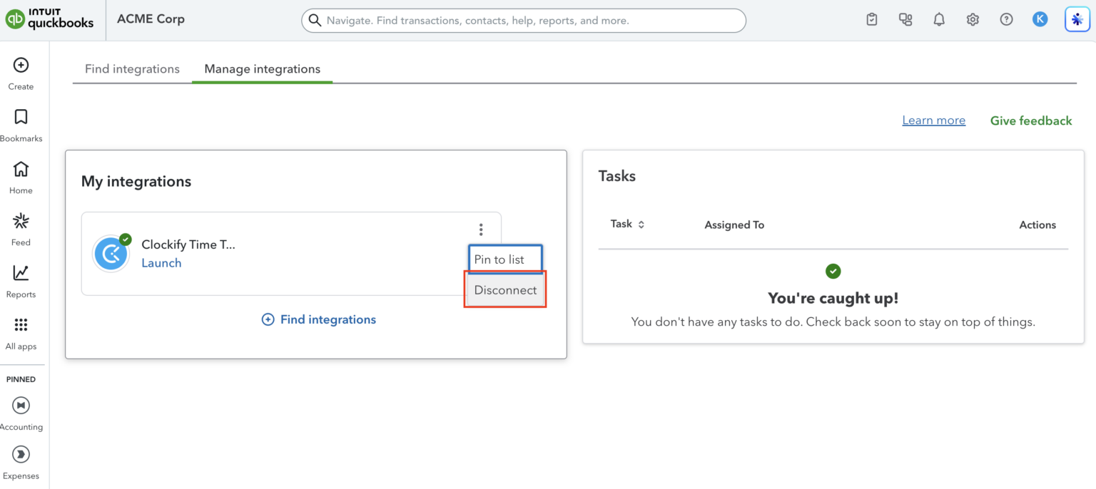 QuickBooks: Clockify integration - Clockify Help