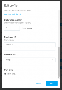 User fields - Clockify Help