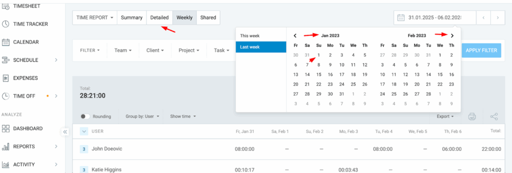 Time off entry issues - Clockify Help
