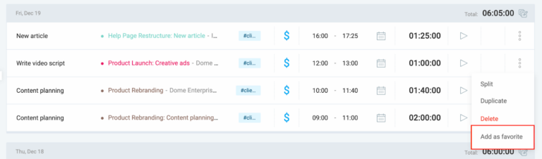 Track your time - Clockify Help