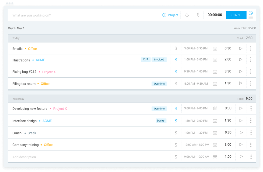Project Management In Clockify