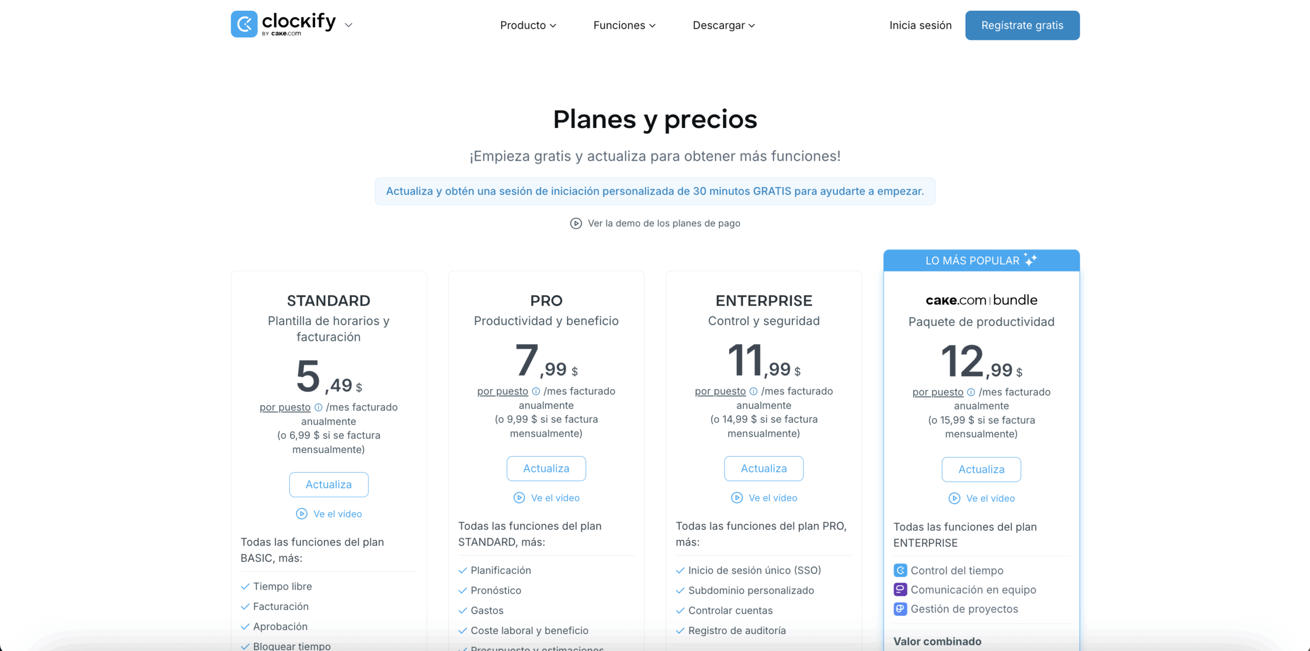 Actualiza a CAKE.com Bundle para ahorrar más dinero