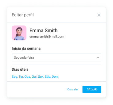 Managing user profile information