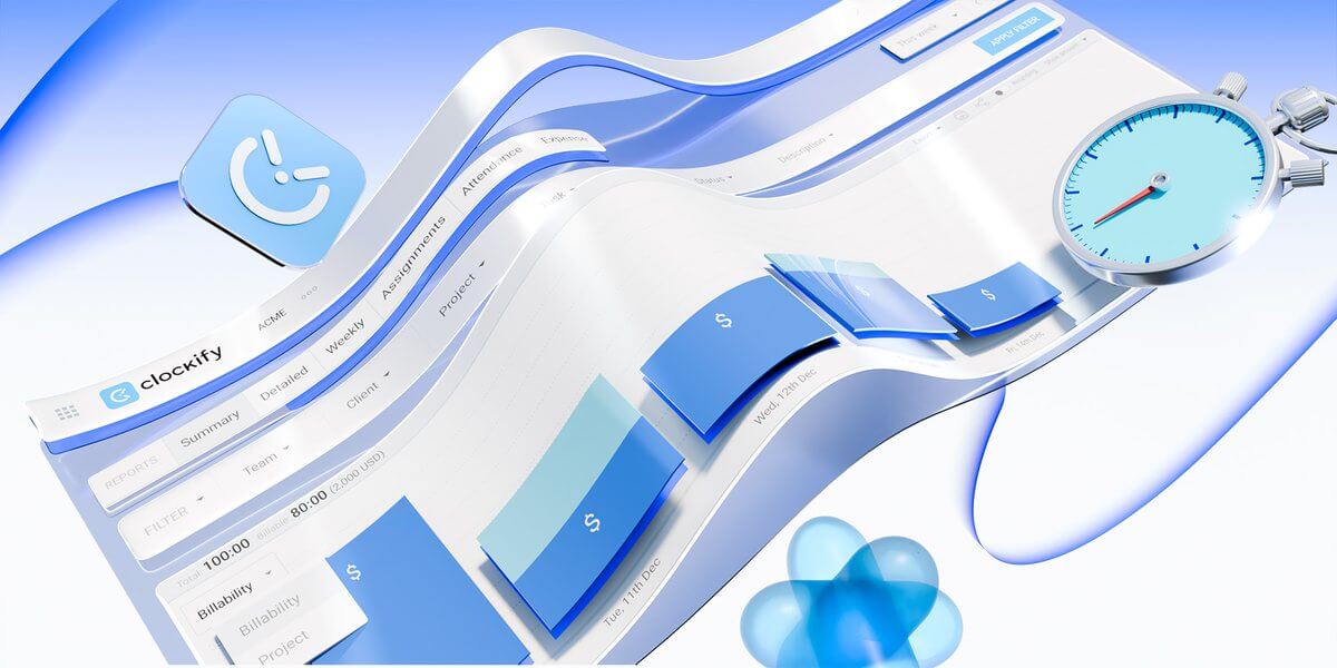 Cover - Calculate Team Utilization With Clockify Reports