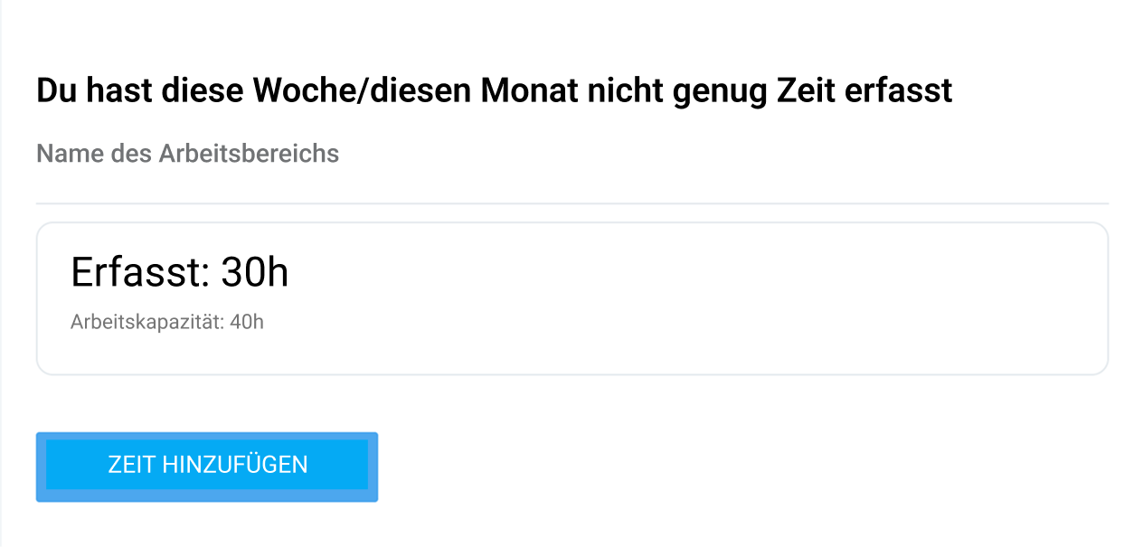 E-Mail-Erinnerungen für Teammitglieder in Clockify