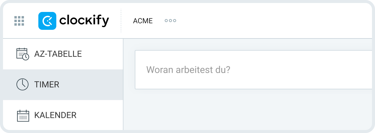 Upgrade button on a free workspace