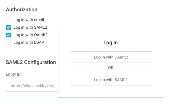 Improve user login security in Clockify